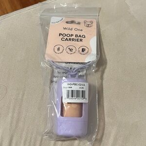 Wild One Poop Bag Carrier in Lilac